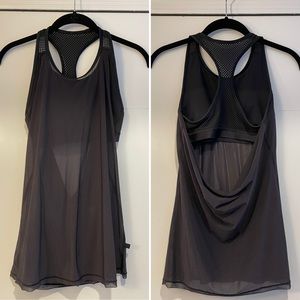 LULULEMON Built in Bra Mesh Tank